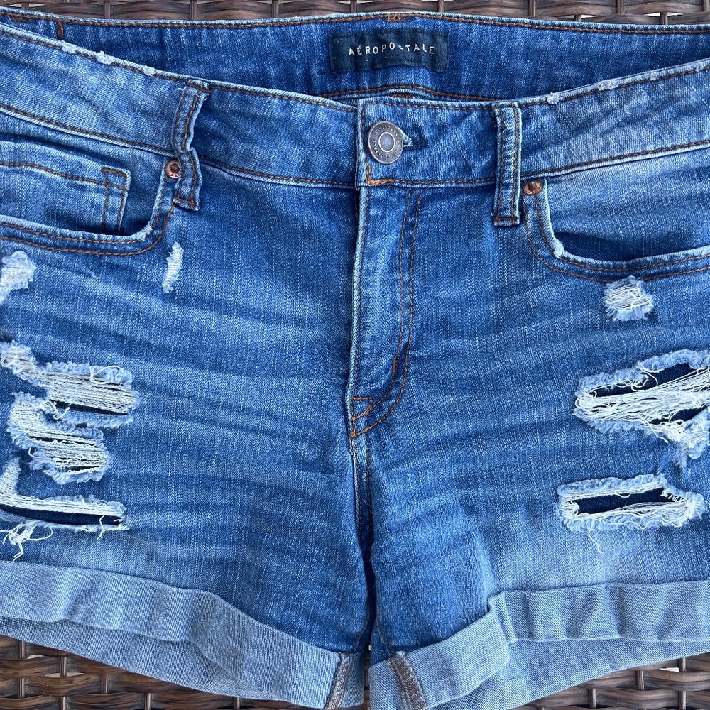 Aeropostale Seriously Stretched Midi Denim